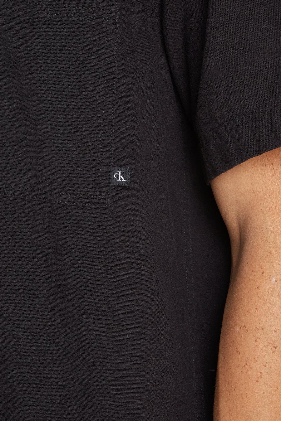 Hemd (korte mouwen) Zwart - Calvin Klein