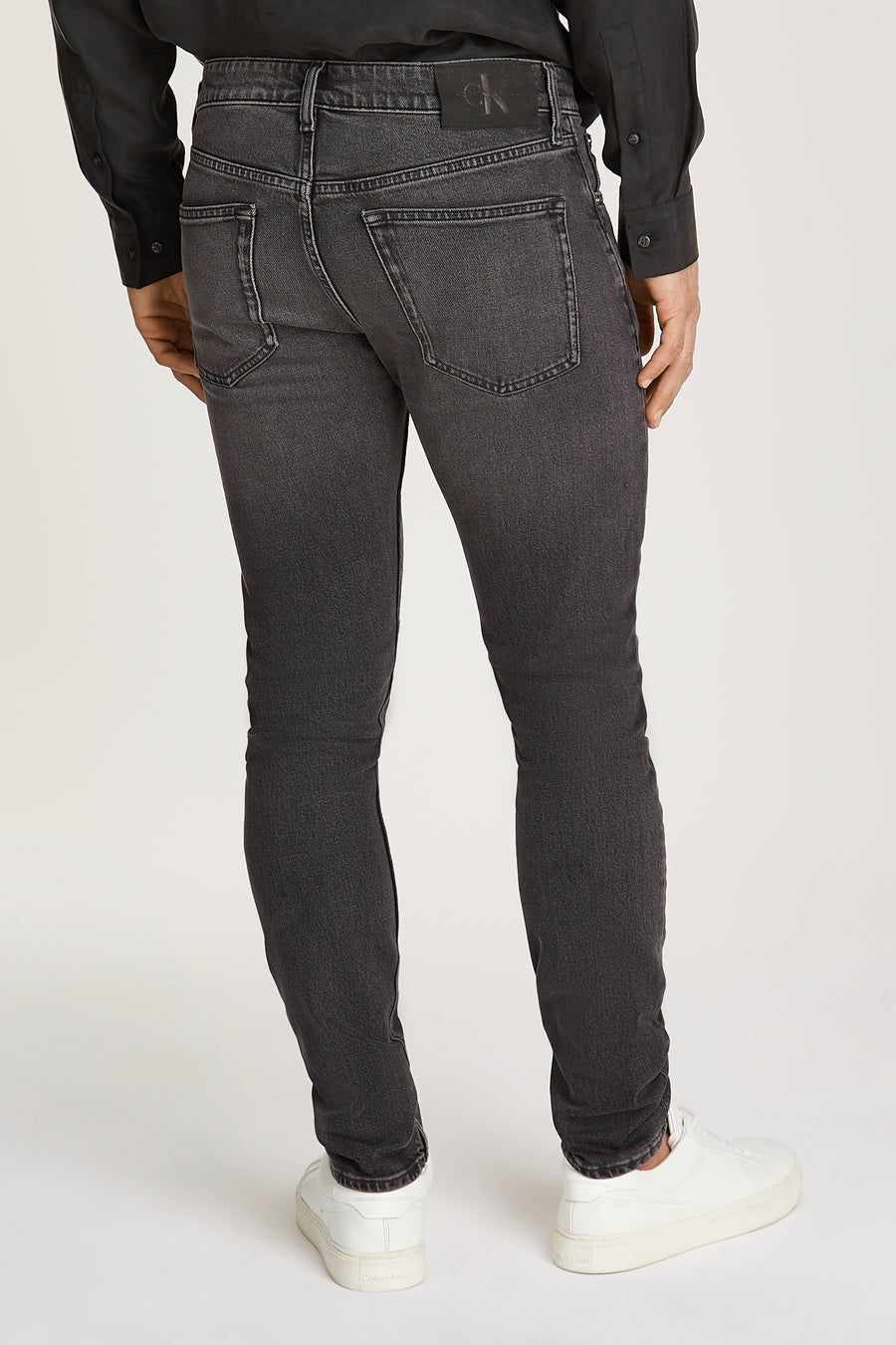 Jeans tapered Dark grey denim - Calvin Klein
