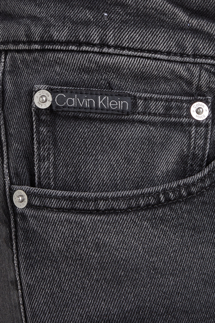 Jeans tapered Dark grey denim - Calvin Klein
