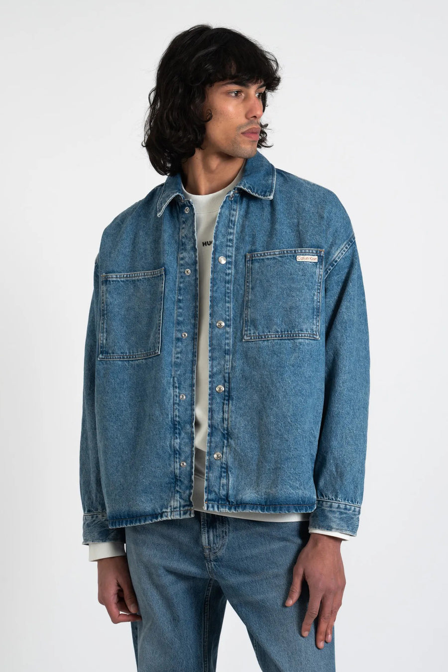 Jeanshemd Mid blue denim - Calvin Klein