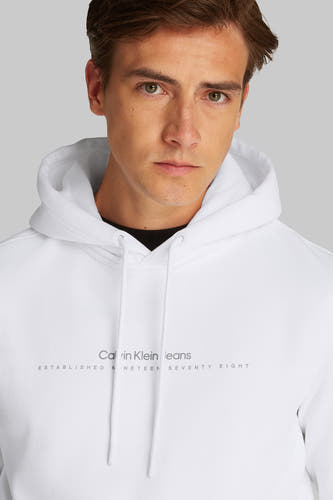 Sweater met kap Wit - Calvin Klein