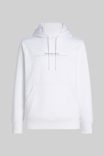 Sweater met kap Wit - Calvin Klein