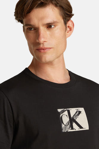 T-shirt (korte mouwen) Zwart - Calvin Klein