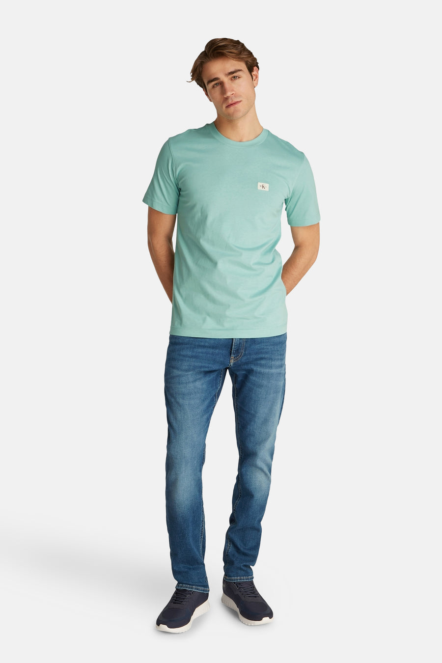 T-shirt (korte mouwen) Blauw - Calvin Klein