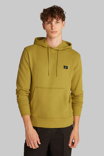 Sweater met kap Groen - Calvin Klein