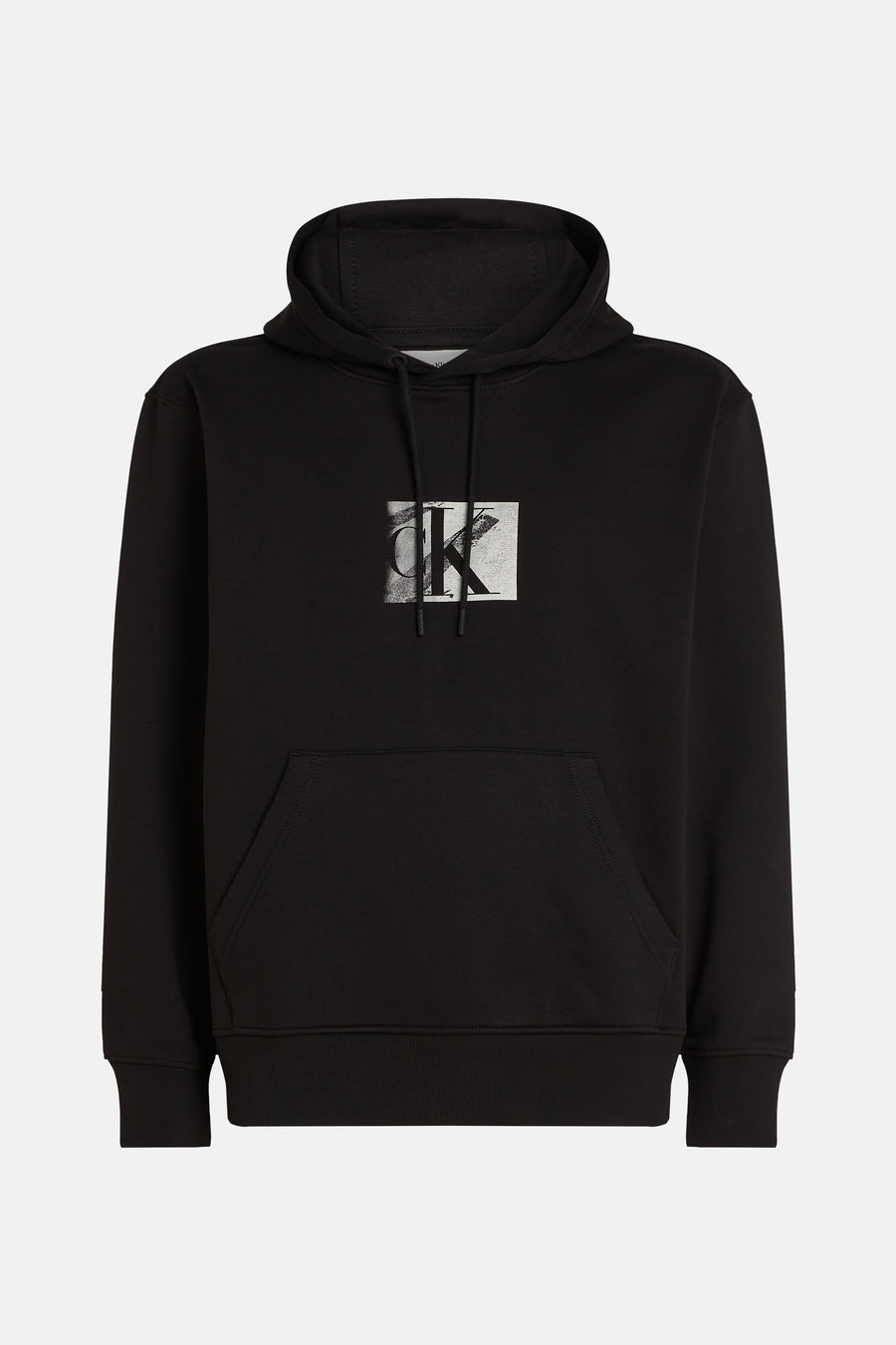 Sweater met kap Zwart - Calvin Klein