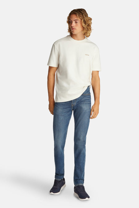 T-shirt (korte mouwen) Ecru - Calvin Klein