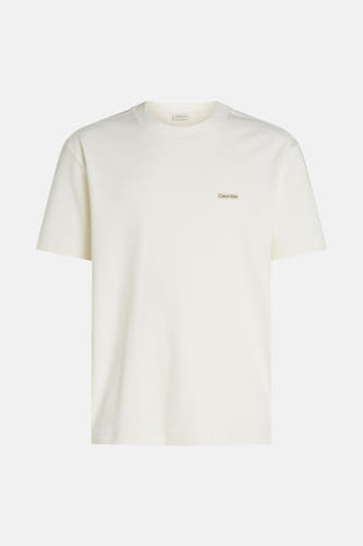 T-shirt (korte mouwen) Ecru - Calvin Klein