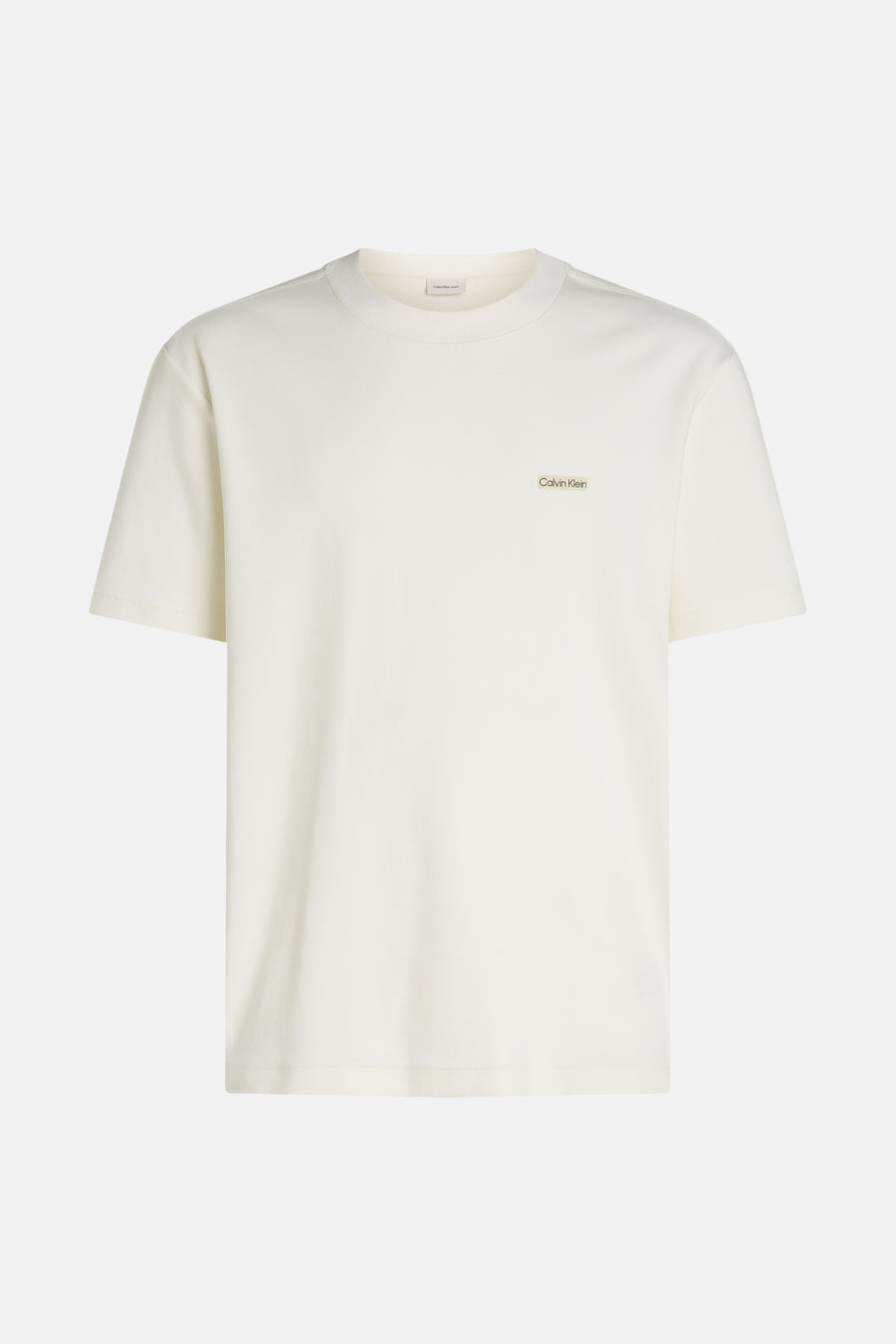 T-shirt (korte mouwen) Ecru - Calvin Klein