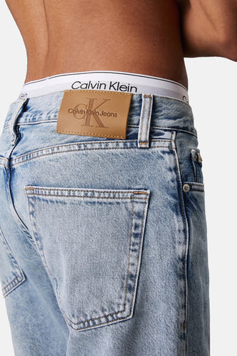 Jeans straight Light blue denim - Calvin Klein