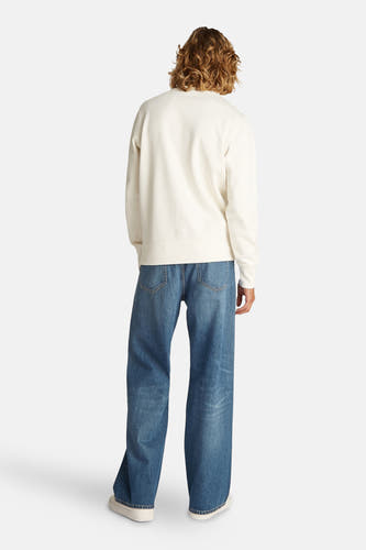 Sweater met ronde hals Ecru - Calvin Klein