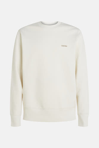 Sweater met ronde hals Ecru - Calvin Klein