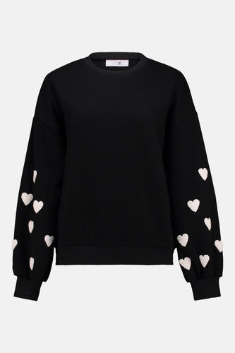 Sweater met ronde hals Zwart - HAILYS
