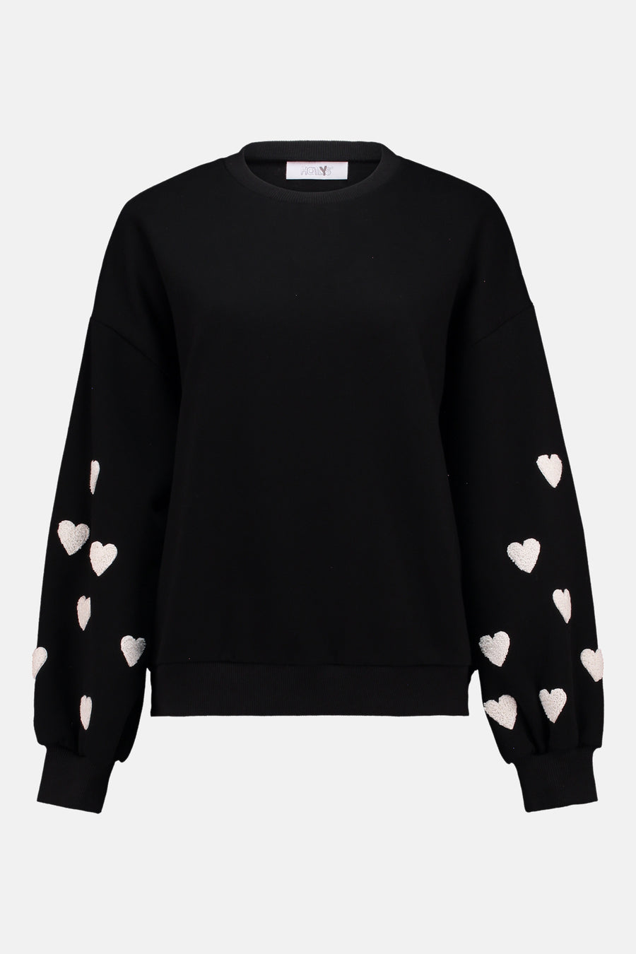 Sweater met ronde hals Zwart - HAILYS