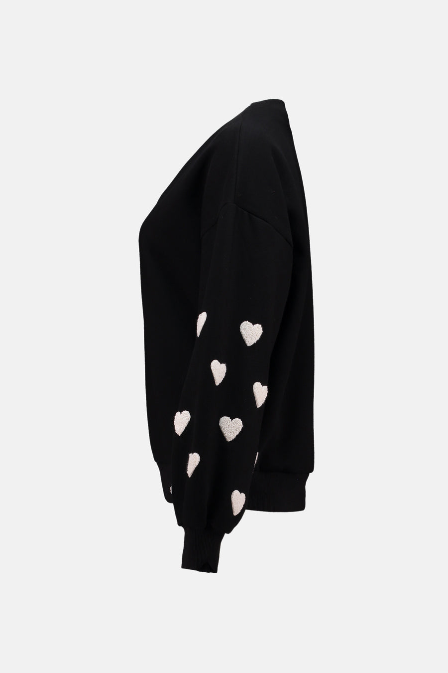 Sweater met ronde hals Zwart - HAILYS