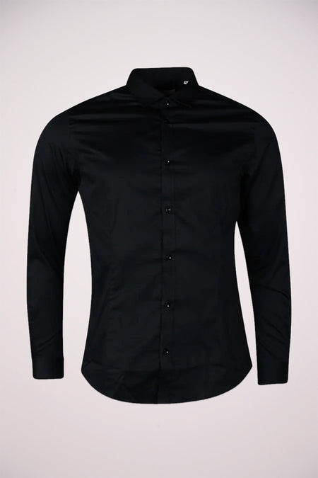 Hemd (lange mouwen) Zwart - PREMIUM by JACK & JONES
