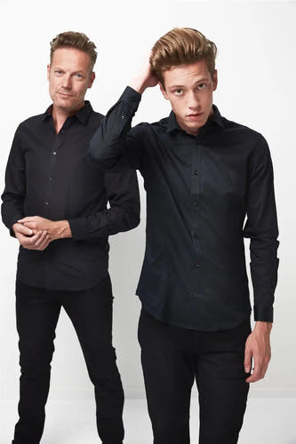 Hemd (lange mouwen) Zwart - PREMIUM by JACK & JONES