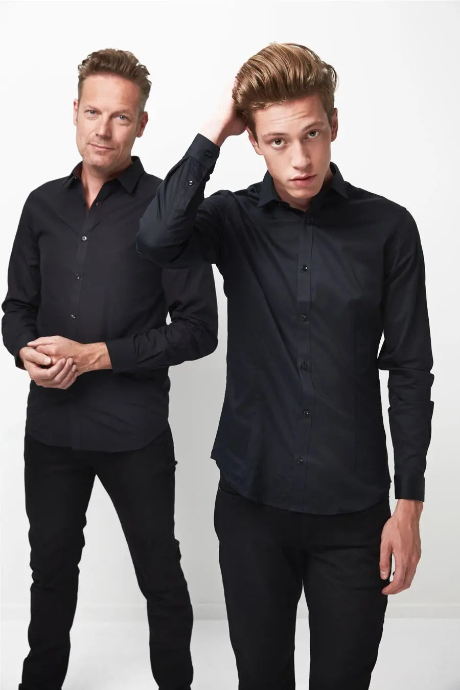 Hemd (lange mouwen) Zwart - PREMIUM by JACK & JONES