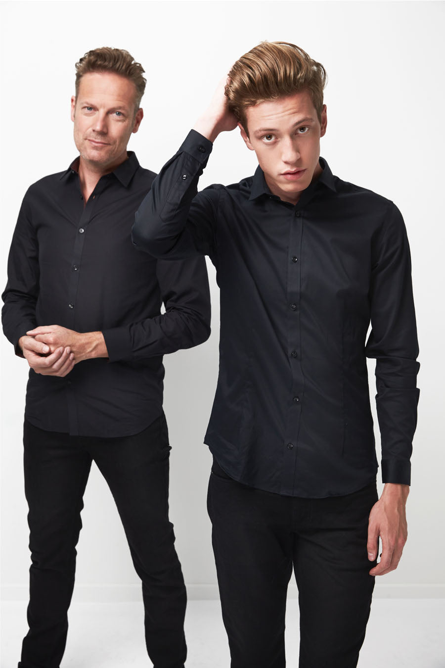 Hemd (lange mouwen) Zwart - PREMIUM by JACK & JONES