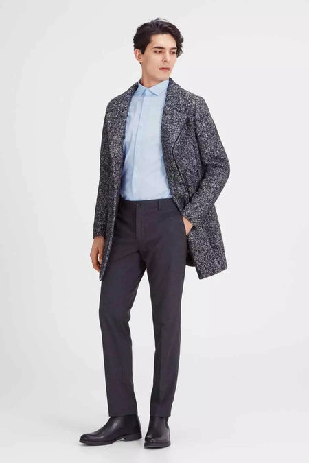 Hemd (lange mouwen) Blauw - PREMIUM by JACK & JONES