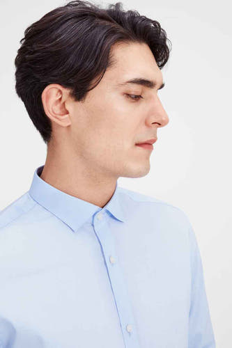 Hemd (lange mouwen) Blauw - PREMIUM by JACK & JONES