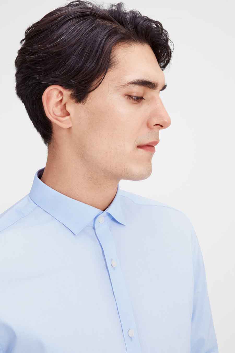 Hemd (lange mouwen) Blauw - PREMIUM by JACK & JONES