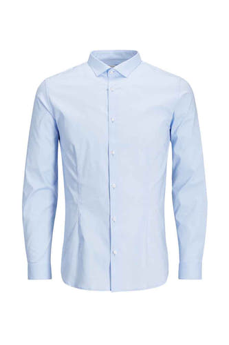 Hemd (lange mouwen) Blauw - PREMIUM by JACK & JONES