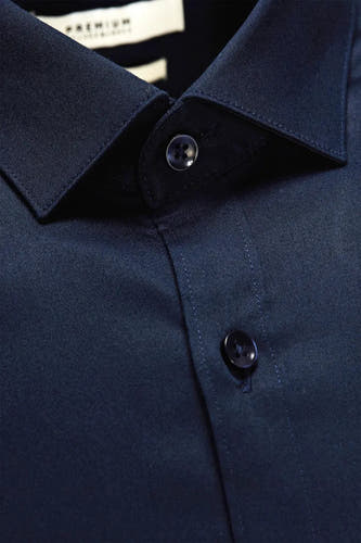 Hemd (lange mouwen) Blauw - PREMIUM by JACK & JONES