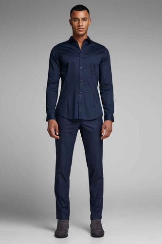 Hemd (lange mouwen) Blauw - PREMIUM by JACK & JONES