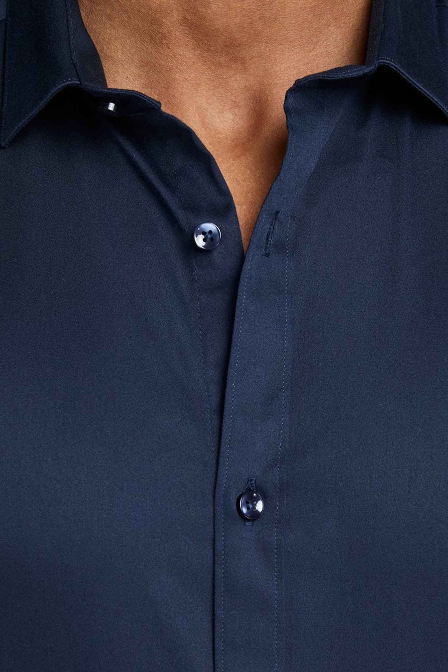 Hemd (lange mouwen) Blauw - PREMIUM by JACK & JONES