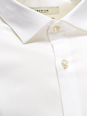 Hemd (lange mouwen) Wit - PREMIUM by JACK & JONES
