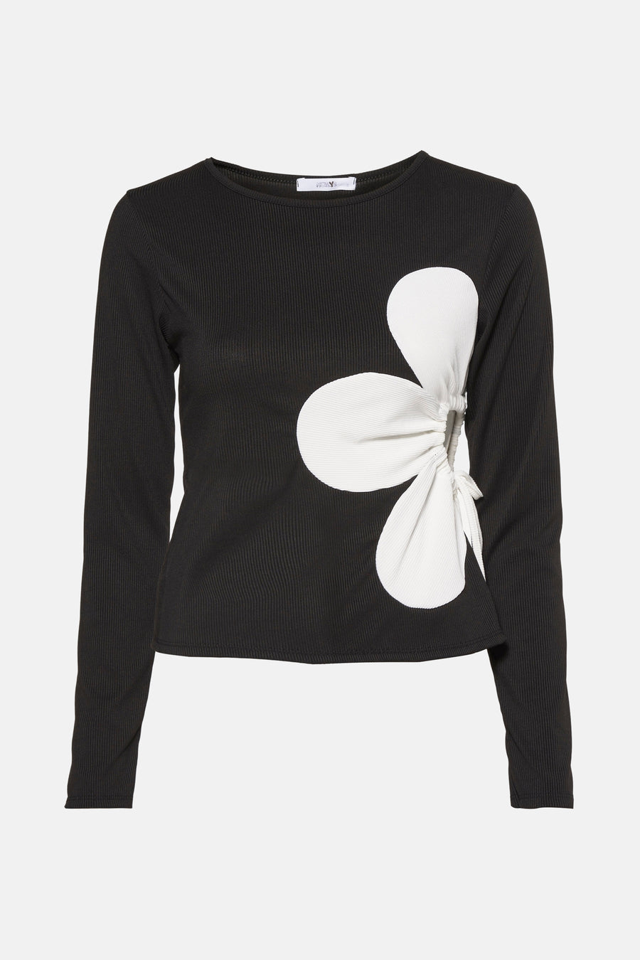T-shirt (lange mouwen) Zwart - HAILYS