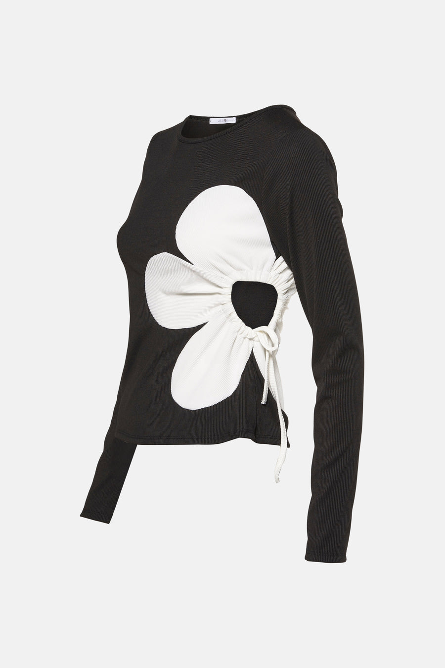 T-shirt (lange mouwen) Zwart - HAILYS