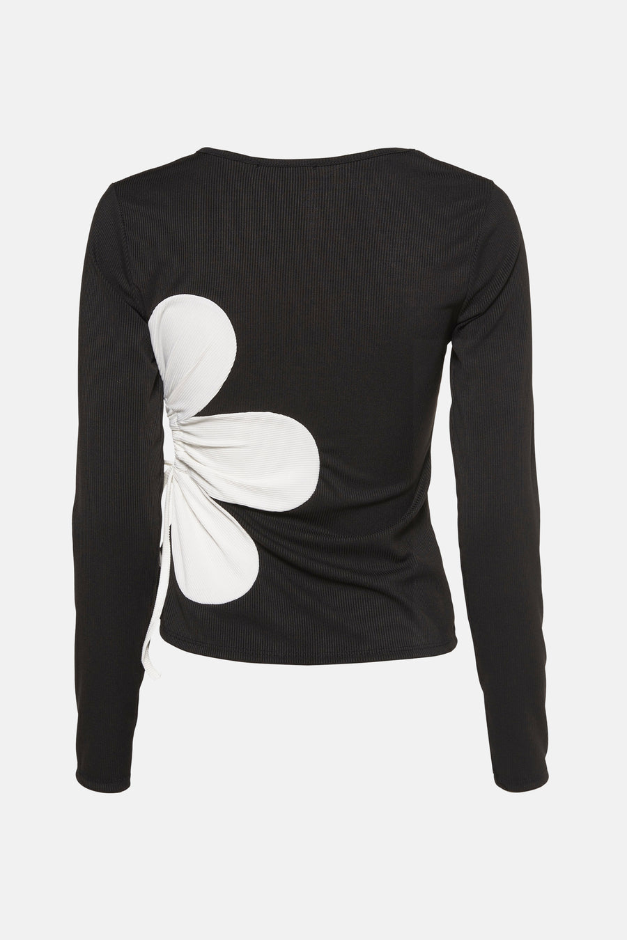 T-shirt (lange mouwen) Zwart - HAILYS