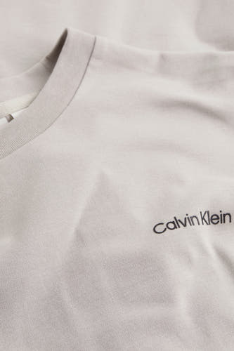 T-shirt (korte mouwen) Ecru - Calvin Klein