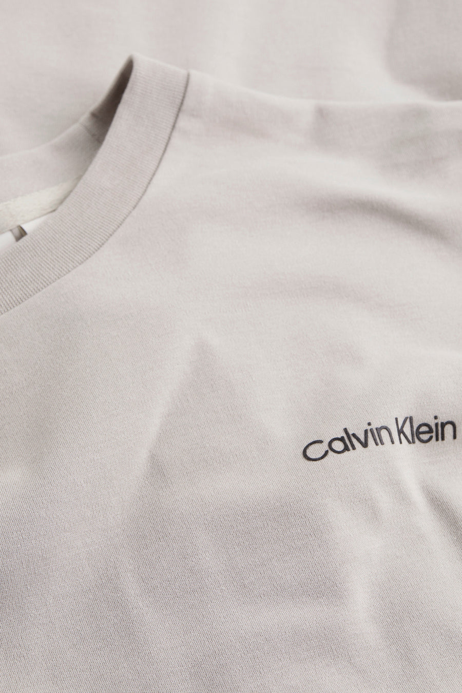 T-shirt (korte mouwen) Ecru - Calvin Klein