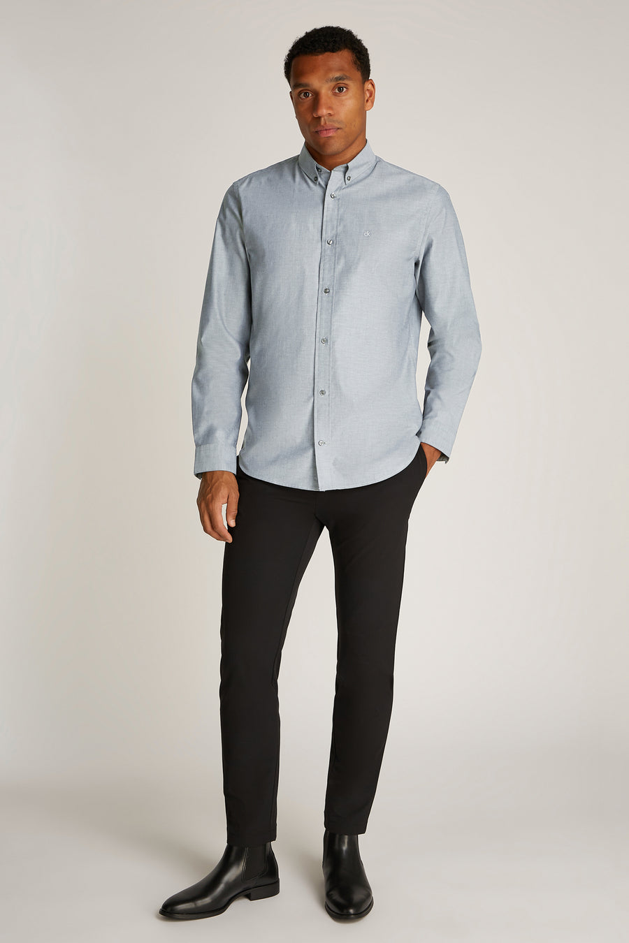 Hemd (lange mouwen) Zwart - Calvin Klein