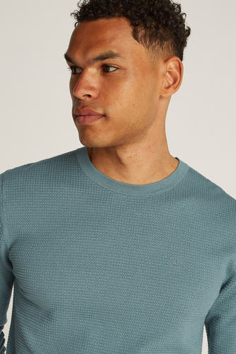 Sweater met ronde hals Blauw - Calvin Klein