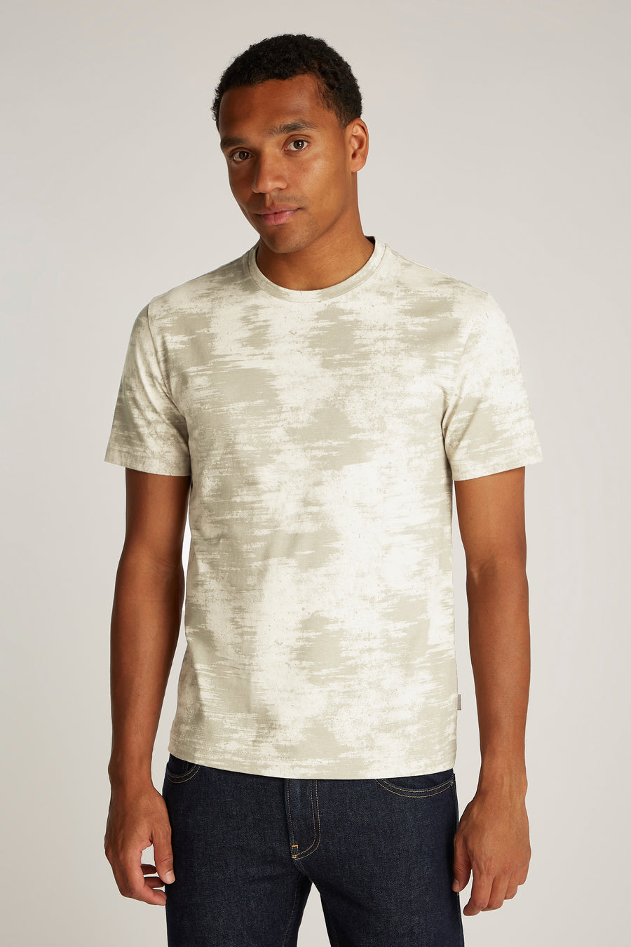 T-shirt (korte mouwen) Beige - Calvin Klein