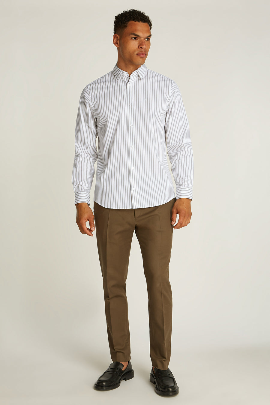 Hemd (lange mouwen) Ecru - Calvin Klein