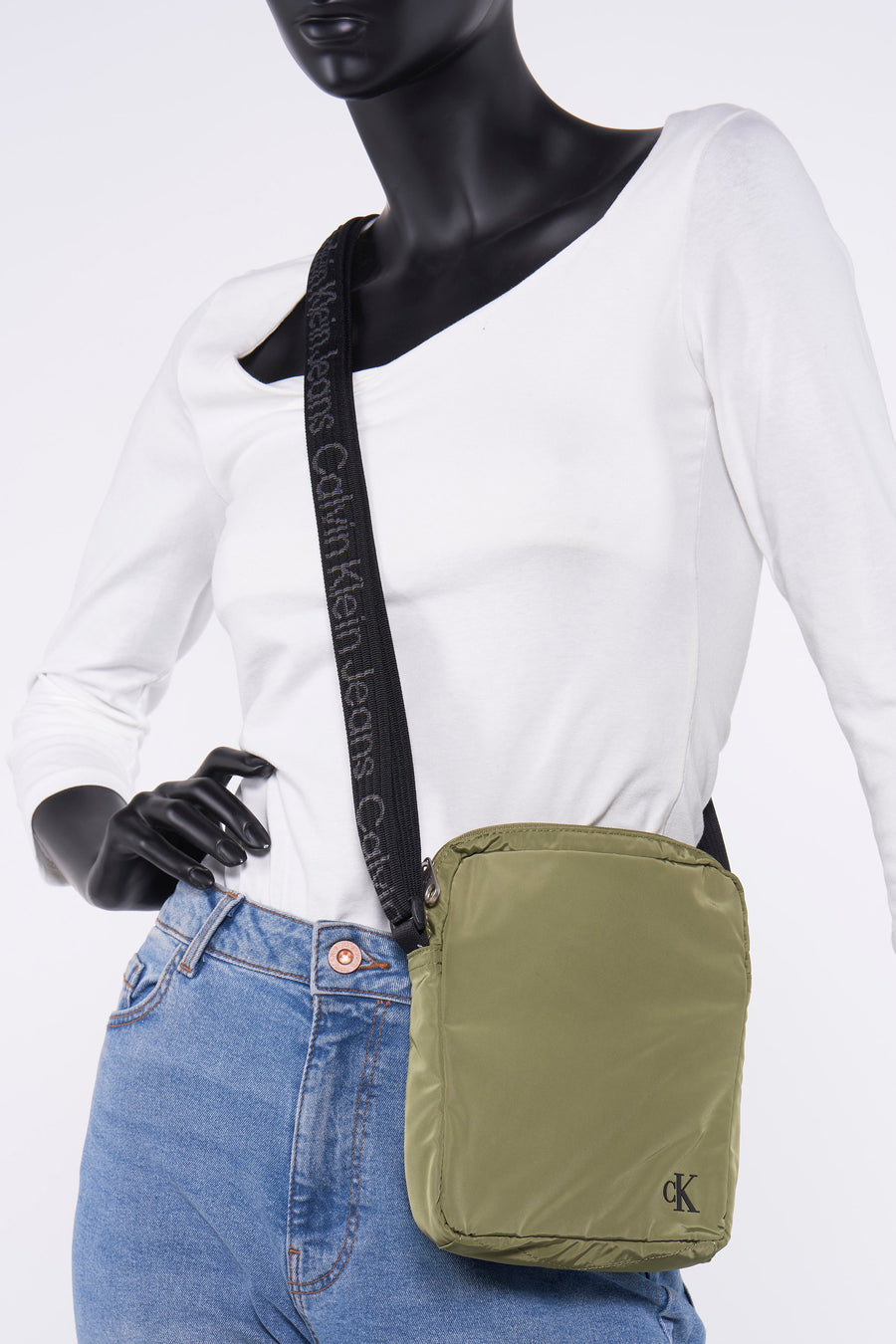 Schoudertas Groen - Calvin Klein
