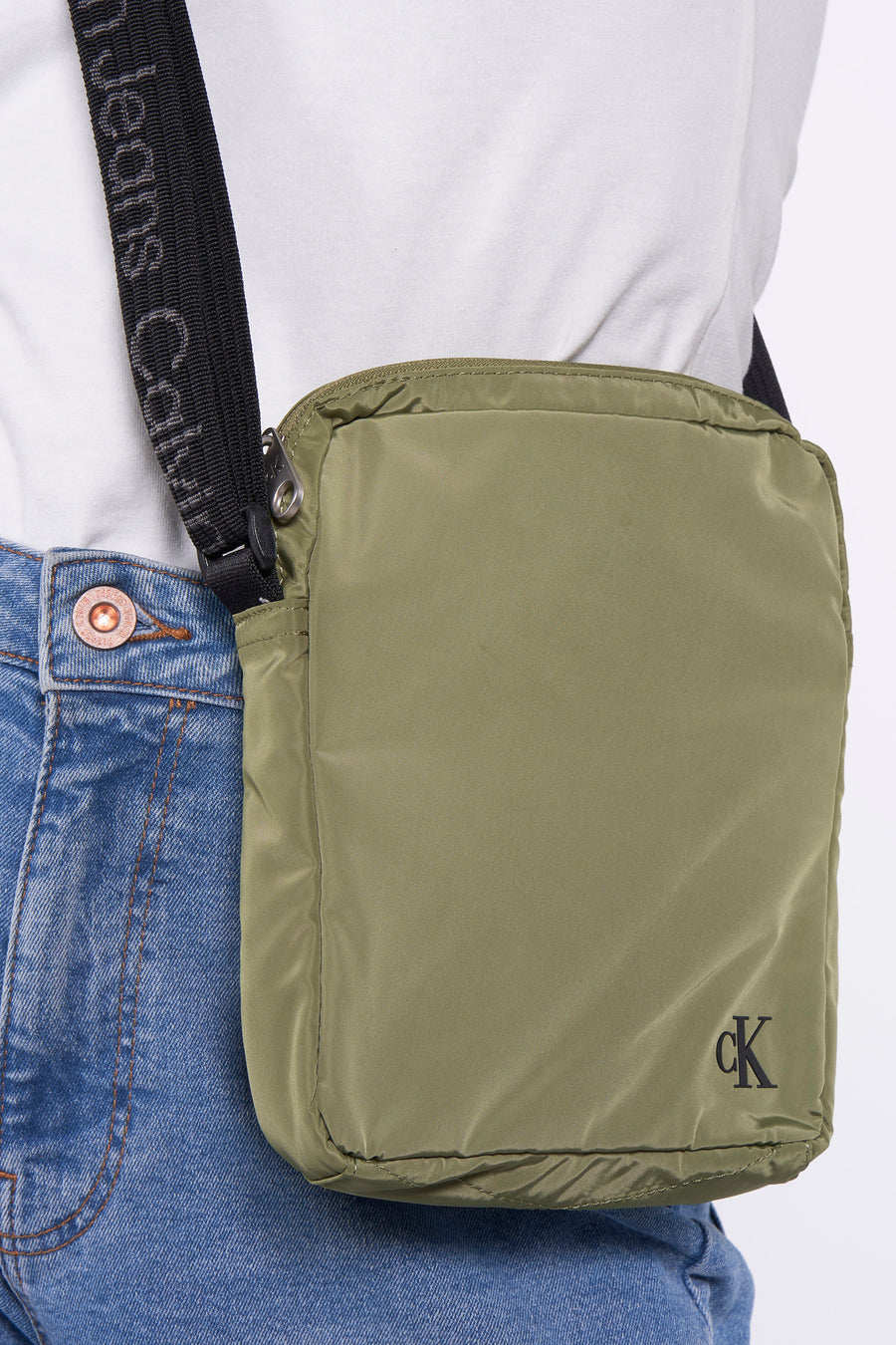 Schoudertas Groen - Calvin Klein