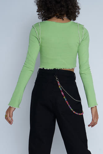 Jeans straight Zwart - DAISY STREET