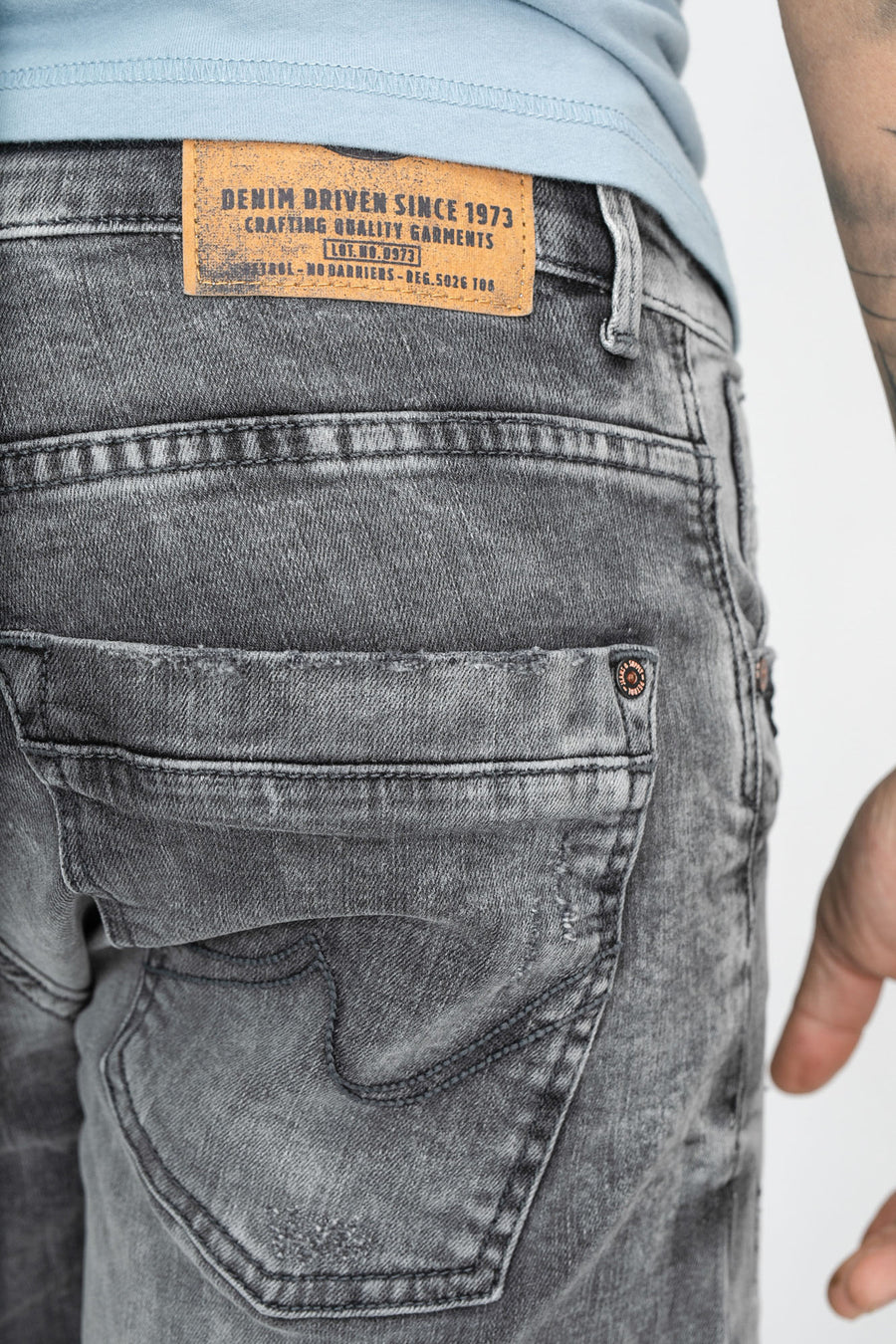 Jeansshort Dark blue denim - Petrol Industries®