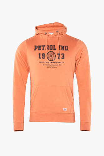 Sweater met kap Oranje - Petrol Industries®