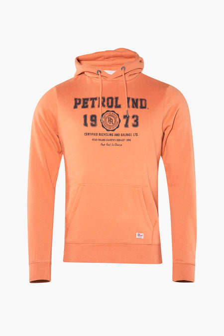 Sweater met kap Oranje - Petrol Industries®