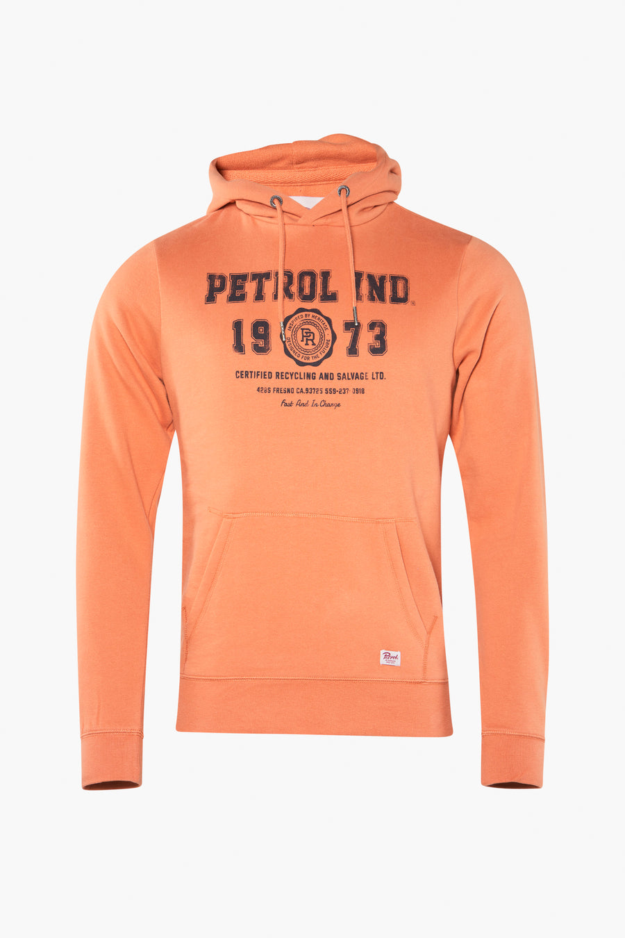 Sweater met kap Oranje - Petrol Industries®