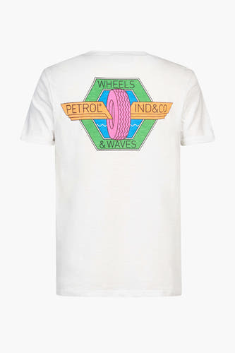 T-shirt (korte mouwen) Wit - Petrol Industries®