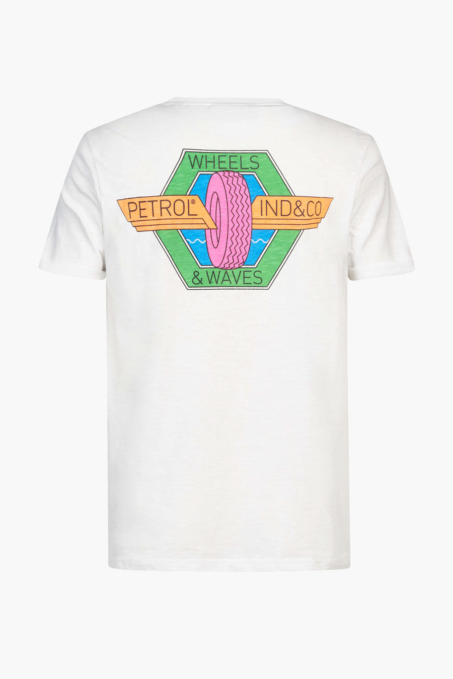 T-shirt (korte mouwen) Wit - Petrol Industries®
