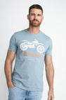 T-shirt (korte mouwen) Blauw - Petrol Industries®